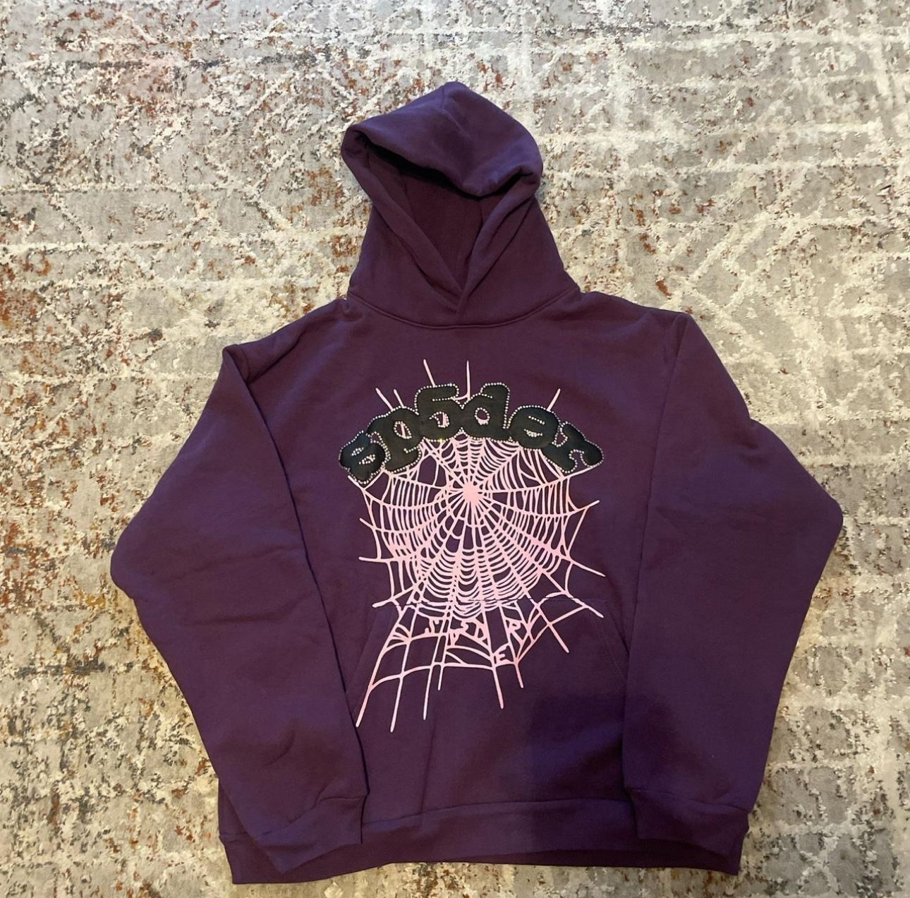 Spider Worldwide Grape Web Hoodie