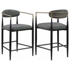 Upholstered Counter Chair (set of 2)