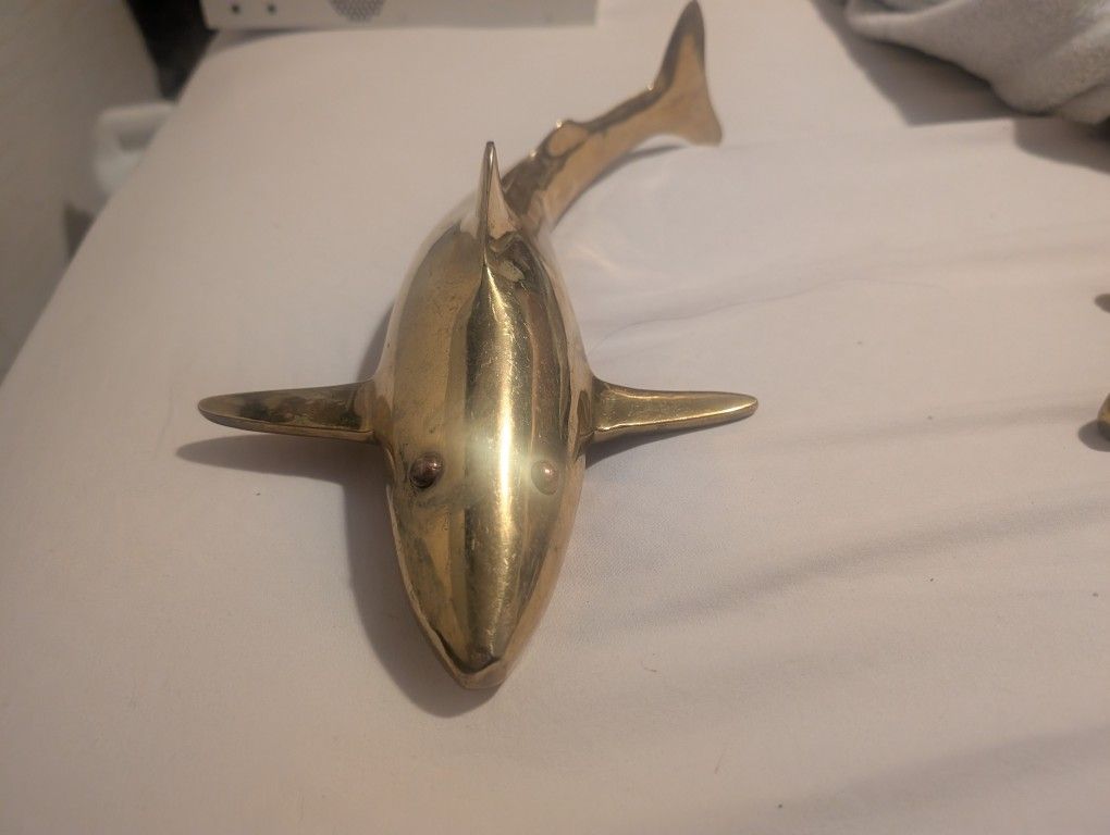 Brass Shark Large Solid Star Fish