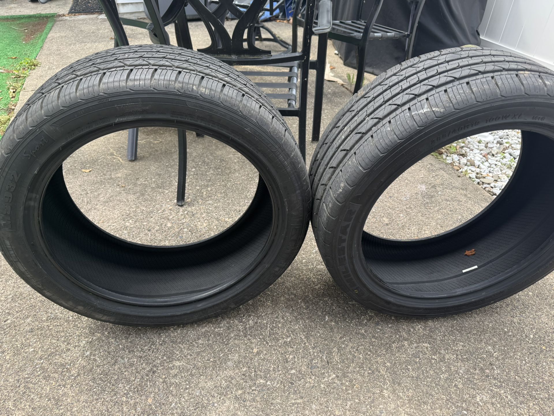 Milestar Sport All Season 255/40R19 2 tires