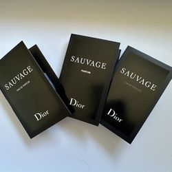 3 Pieces Men Dior Samples 
