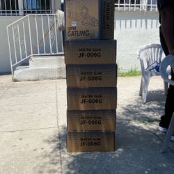 Gatling WATER GUNS SUMMER FUN $60.00