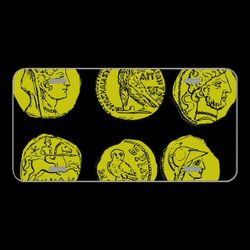 License Plate Novelty Car Front Collection Coins Coin Gold Pirate
