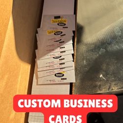 Custom Business Cards