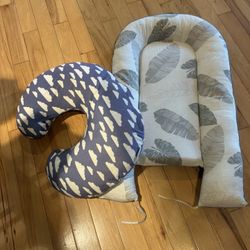 Baby Nursing Pillow And Baby Lounger