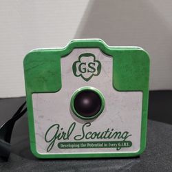 Girl Scouts Camera Shape Tin with Strap