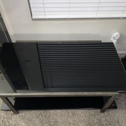 Glass/metal Coffee Table 