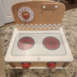 Hape Wooden Play Kitchen n Grill 