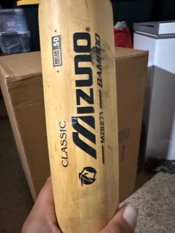 Wood bat