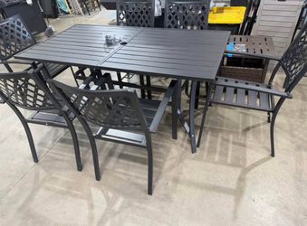 Outdoor patio dining set