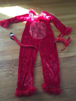 Girls devil costume