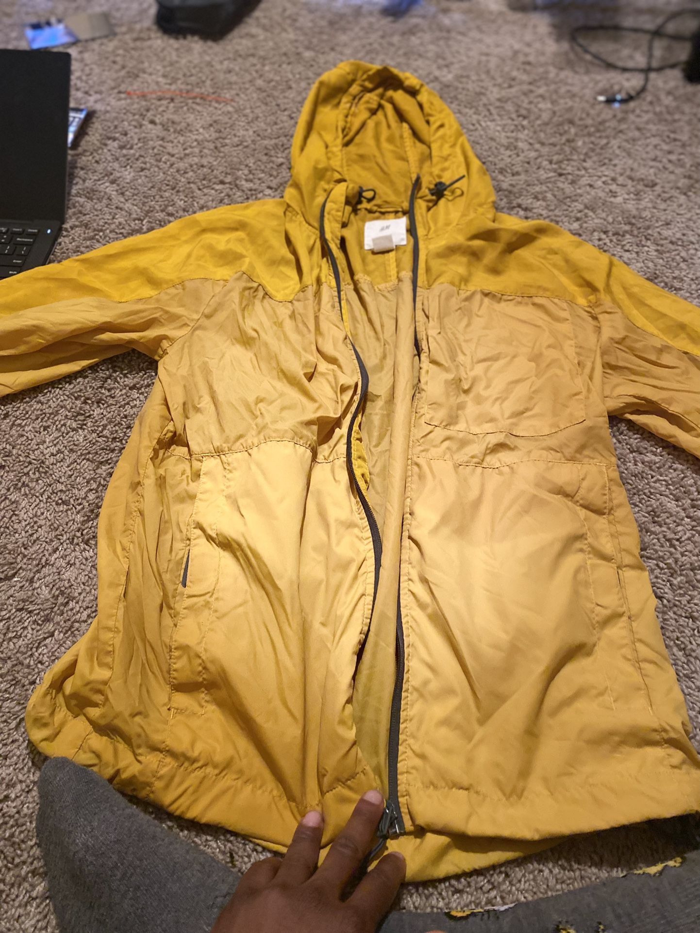 H&M Yellow Raincoat 