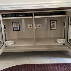 Custom Pet Feeding Cabinet