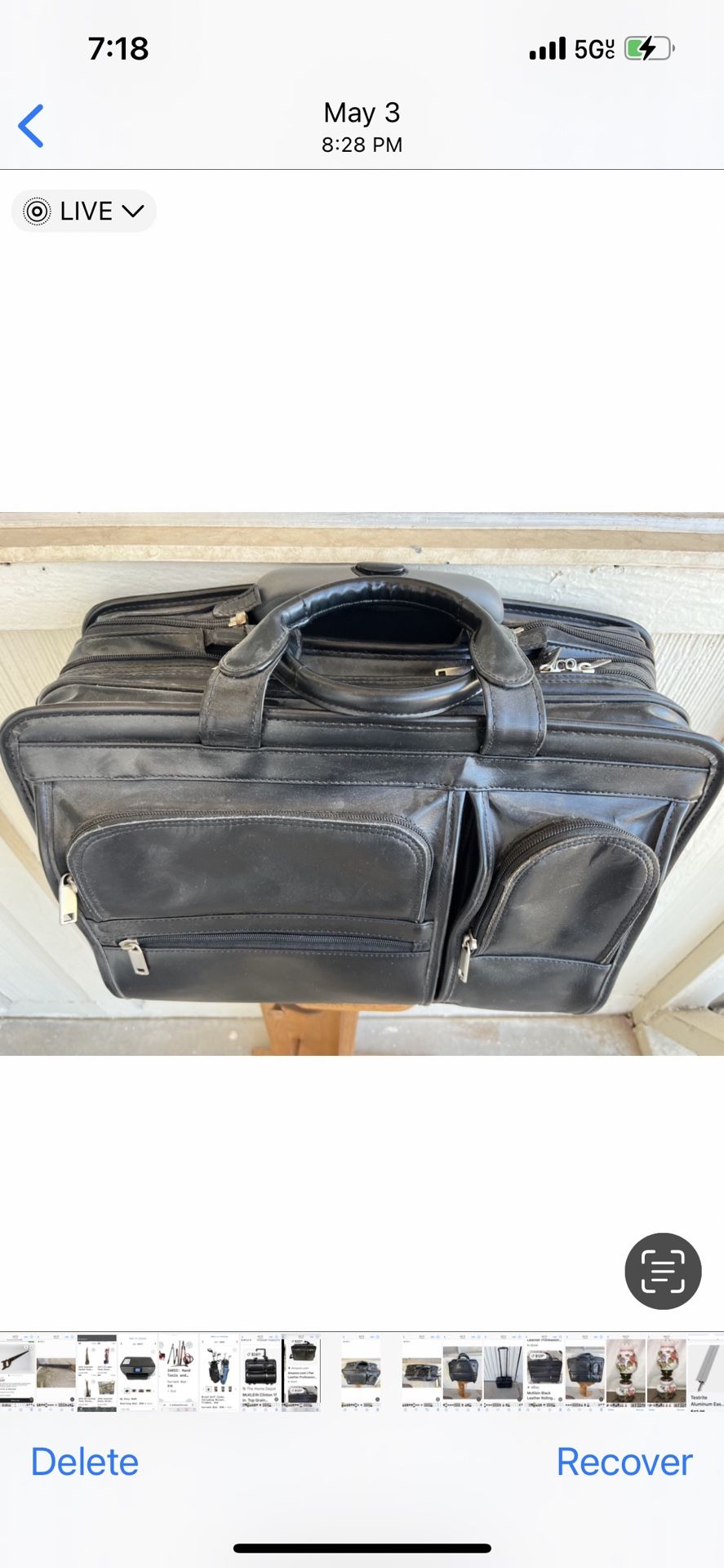 Carrying Case On Wheels