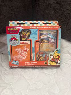 Pokémon Cards TCG 2025 World Championships Deck Yuya Okita JP Raging Bolt