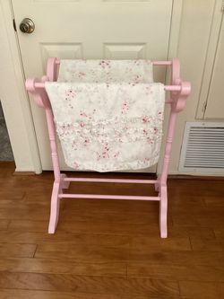 **** SHABBY CHIC QUILT/BLANKET RACK - PLS READ DESCRIPTION & SEE MY OTHER LISTINGS ****