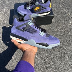 Jordan 4 Lakers