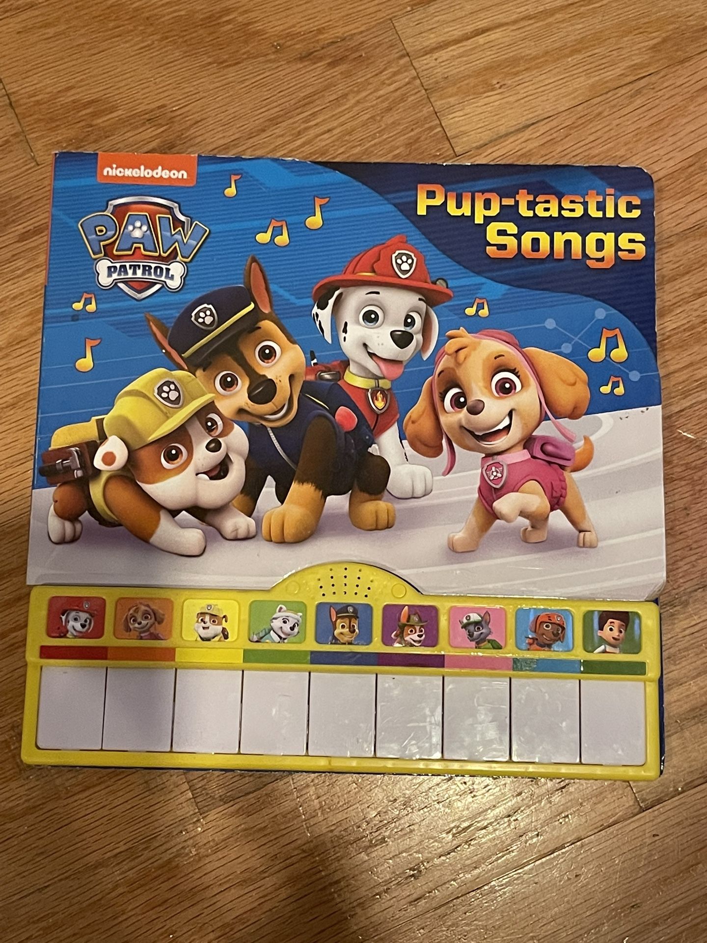 Paw Patrol Piano Book