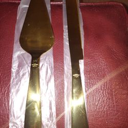 Cake Knife & Server Set