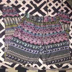 Aztec Pants Joggers Large