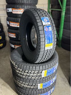 285/70/17 Lion Sport 4 new tires mounted and balanced included