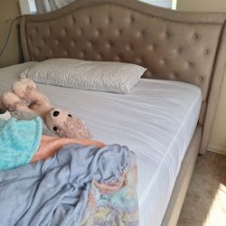 King Headboard and Bed Frame