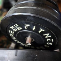 Signature Fitness Bumper Plates -140 Pounds Obo