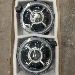 Jeep Gladiator Or Jeep Wrangler 9 Inch Headlights