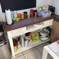 Entryway Wooden Table Great Condition 56x16x35 Inches