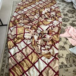 6 Curtains, Used For High Sealing Living Room 