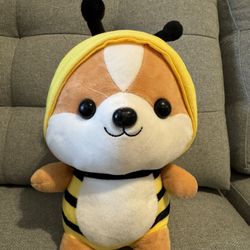 Corgi As Bee Plush 