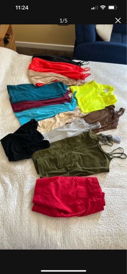 Under shirts size M and 4 l mid long slips all excellent condition