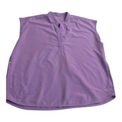FIGS Rafaela Oversized Scrub Top – XXL – Lilac Dawn (Lilac Purple)