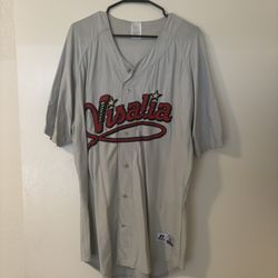 Visalia Rawhide Game Used Jersey Authentic XL
