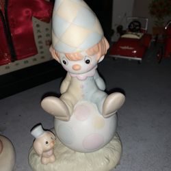 Vintage Precious Moments Figurine “Lord Keep Me On The Ball”