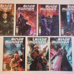 Titan Comics Blade Runner Origins #s 1 - 7 NM Condition Bagged and Boarded 