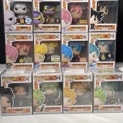 Dragonball Funko Pops Dbz