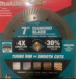 7 in. Segmented Rim Diamond Blade for General Purpose
