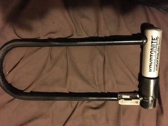 Kryptonite 'U' Bike Lock.