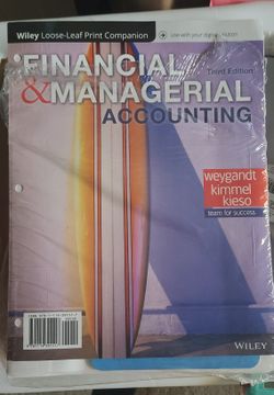 Financial & Managerial Accounting, Third Edition 