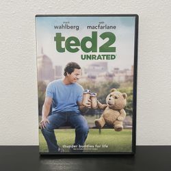 Ted 2 DVD Unrated Movie Mark Wahlberg Seth Macfarlane Comedy 2015