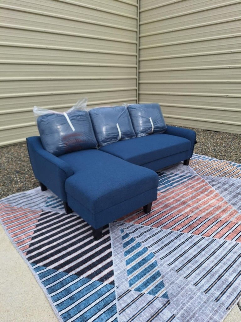 Outdoor Sofa Sleeper Blue Fabric Sleeper Sofa