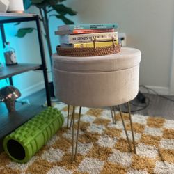 Mini Ottoman - Beige