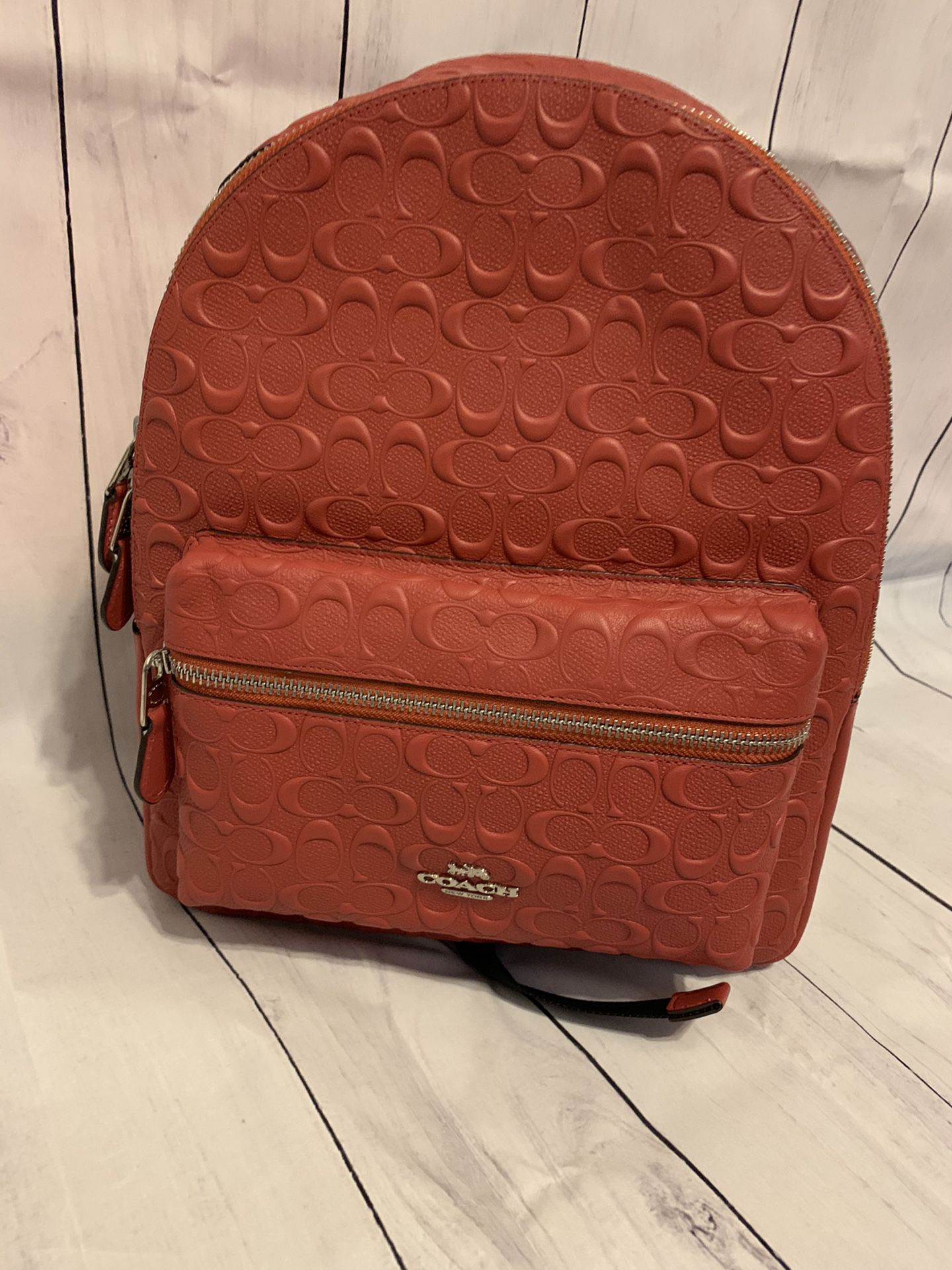 Brand new Coach Leather Backpack with tags