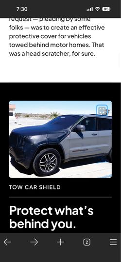 Grand Cherokee TowShield Cover