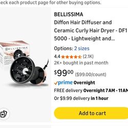 Bellísima Diffon hair diffuser
