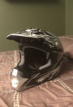 XL dirt bike helmet helmet