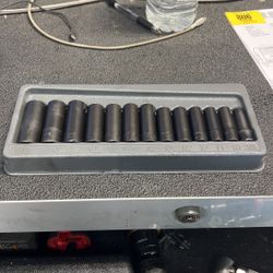 Snap On (blue Point) Twist Deep Socket Set 