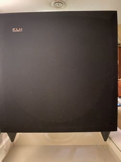KLH Audio Systems Subwoofer