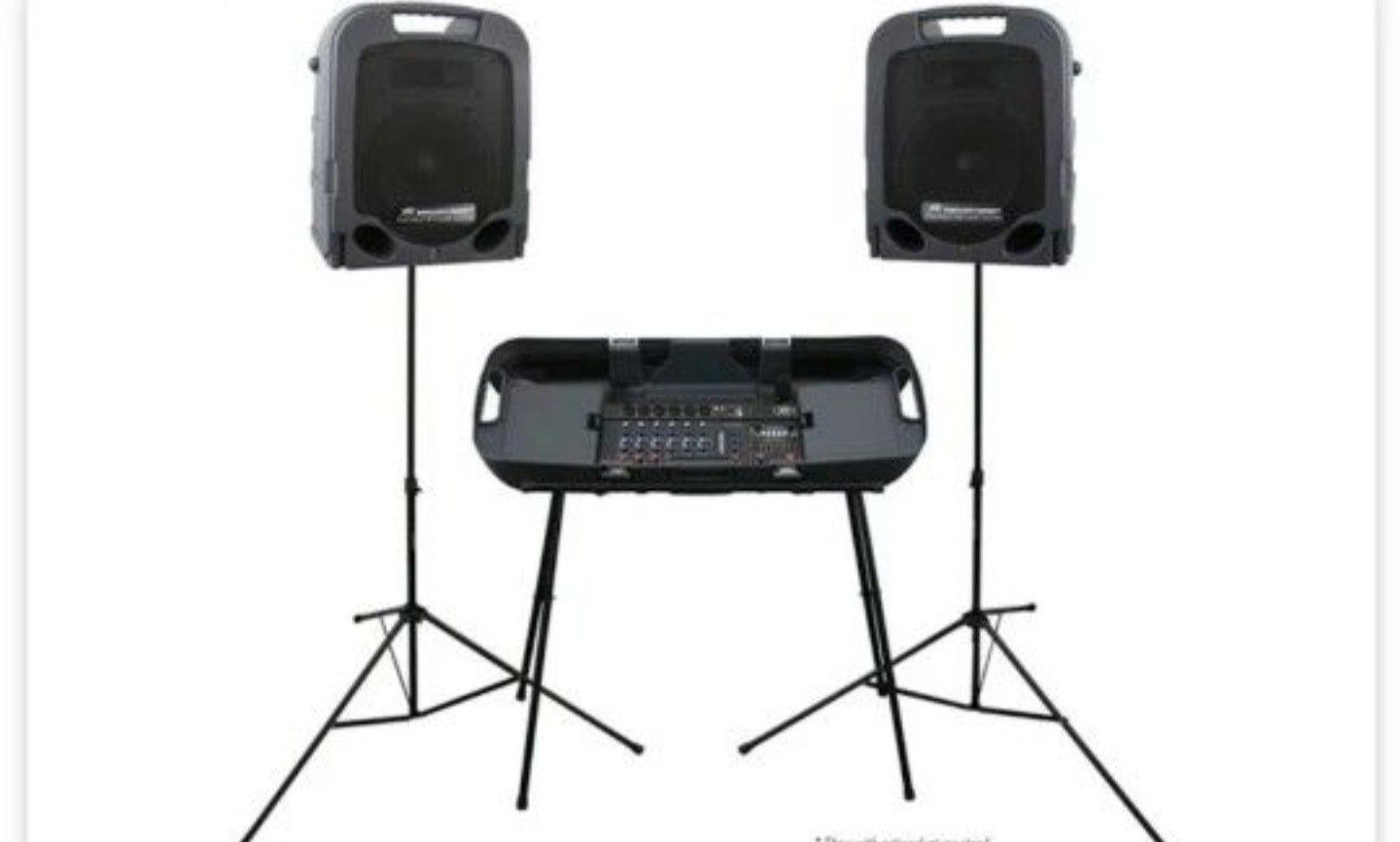 Peavey Escort 3000
 Portable Pro Audio System (300 Watt)